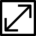 Arrow,Zoom,Box,Essential,Zoomin icon ok 